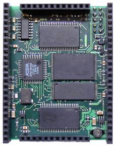 Top side of the board